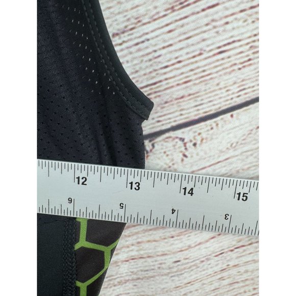 SL3S Cycling Bib and Triathlon Jersey Men's Size Medium Black/Florescent‎ Green - Picture 9 of 16